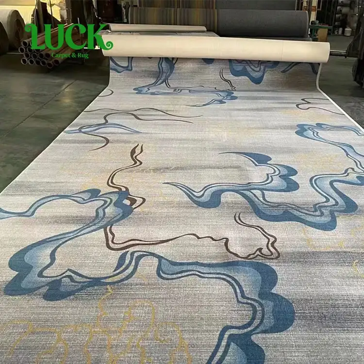 বিলাসবহুল জায়গার জন্য উলের বোনা ওয়াল টু ওয়াল কার্পেট